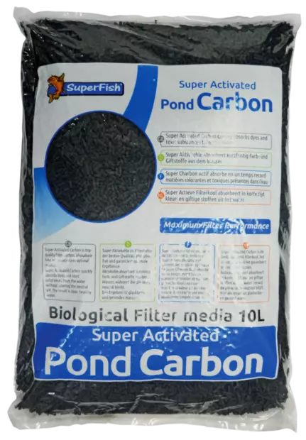 Aktiivihiili lampeen 10L - Kemiallinen - A08040200 - 1