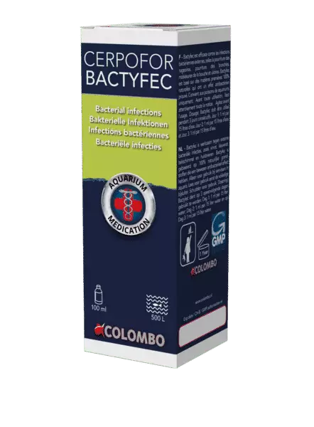 Bactyfec bakteeritautien hoitoon - Itsehoitoaineet kaloille akvaarioon - A5010740 - 1