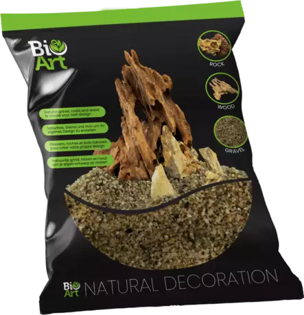 Bioart vaalenaruskea hiekka 800g - Sorat ja pienet kivet akvaarioon - A4056230 - 1