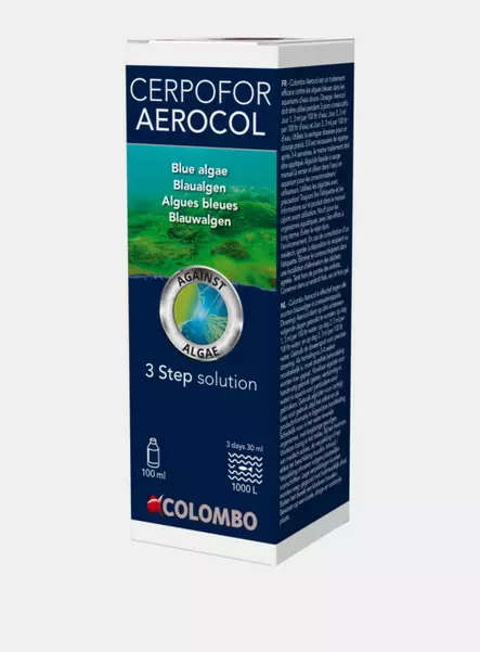 Cerpofor Aerocol Sinilevämyrkky 100ml - Levien torjunta ja samennuksen poisto - A5010820 - 2