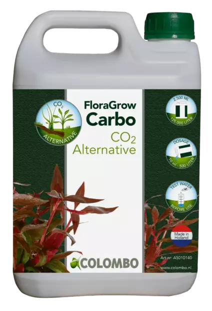 Floragrow carbo 2500ml nestehiili - Nestemäiset ravinteet kasveille - A5010140 - 1
