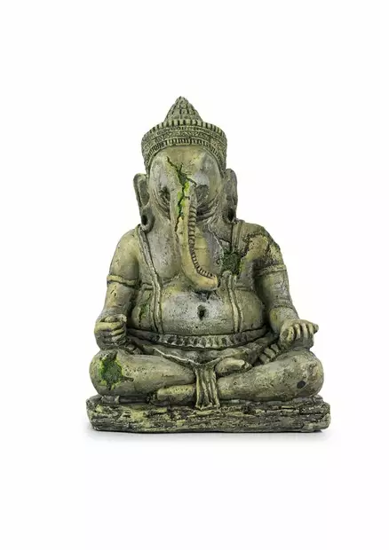 Istuva ganesha 11,5 x 10 x 16,5 cm - Rauniot ja patsaat akvaarioon - HAPR170 - 1