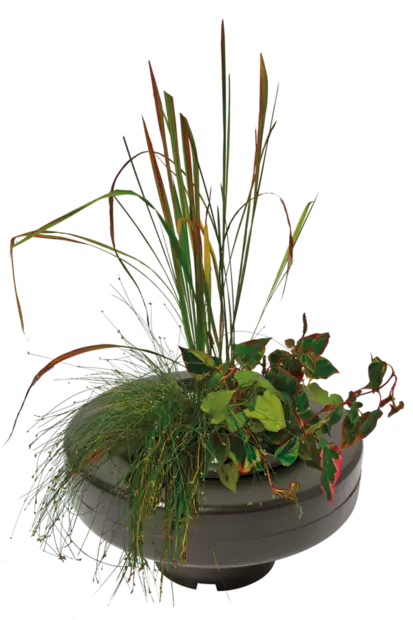 Kelluva Kasvikori 22Cm Pyöreä - Istutuskorit - A06090260 - 1