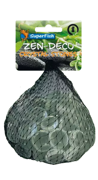 Sf Zen Kristalli kivet 300g Läpinäkyvä - Pienet pussit & koristehiekat akvaarioon - A4040610 - 1