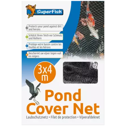 Suojaverkko lampiin 3 x 4 M - Lintujen karkoittimet ja lampiverkot - A06090700 - 1