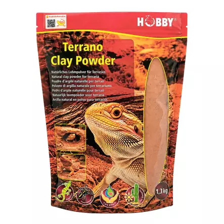 Terrano clay powder punainen 1,3kg - Terraarion tee se itse - D33210 - 1