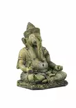 Istuva ganesha 11,5 x 10 x 16,5 cm - Rauniot ja patsaat akvaarioon - HAPR170 - 2