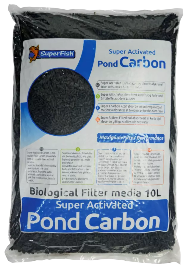 Aktiivihiili lampeen 10L - Kemiallinen - A08040200 - 1