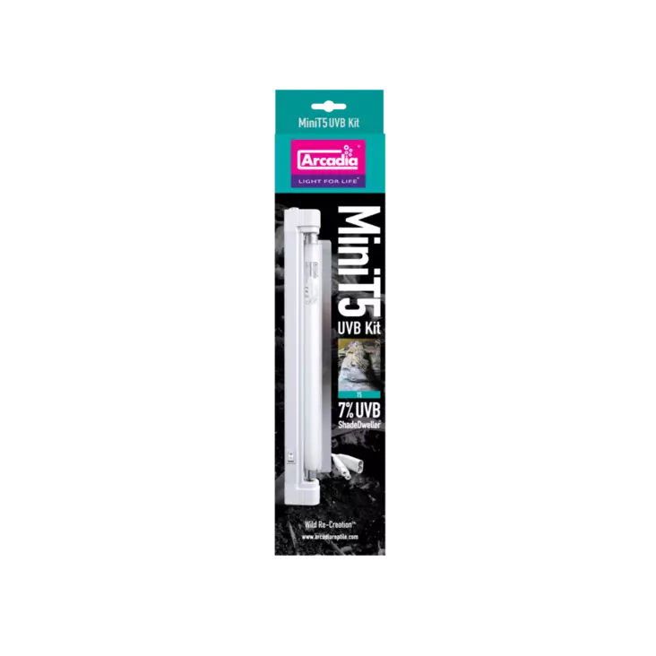 Arcadia T5 Uvb Mini Kit Shadedweller 7% Uvb 8 W - Loisteputki valaisimet ja rungot - AR2100290 - 1