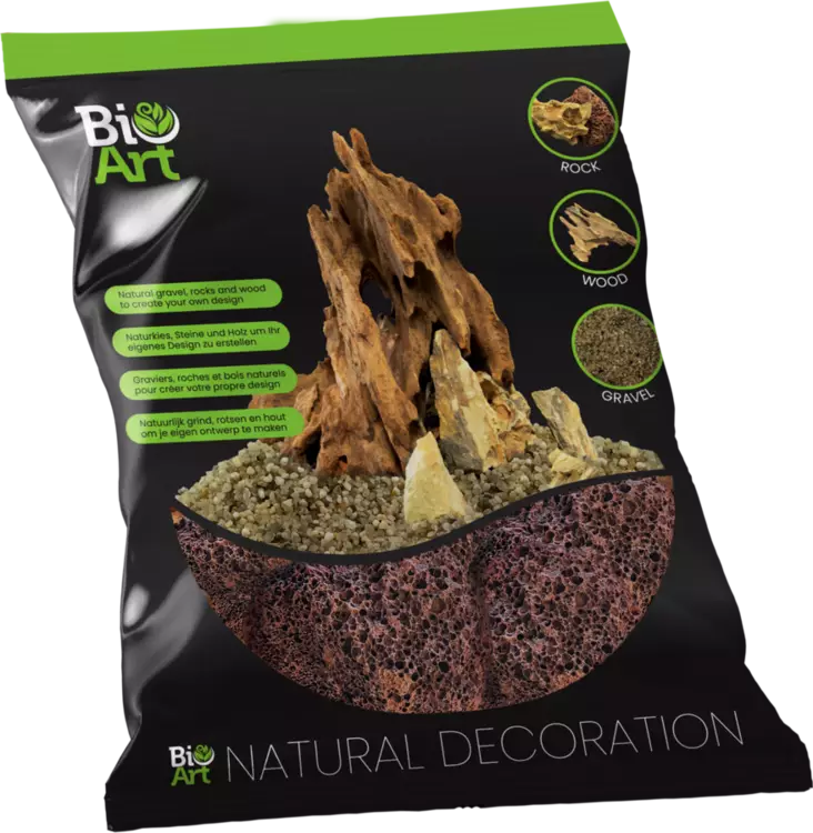 Bioart Laavakivi pussissa 800kg - Kivet akvaarioon - A4056240 - 1