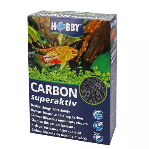 Carbon Superaktiv Aktiivihiili 500G - Kemiallinen suodatus - D20610 - 1