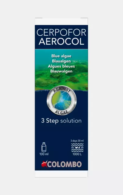Cerpofor Aerocol Sinilevämyrkky 100ml - Levien torjunta ja samennuksen poisto - A5010820 - 1