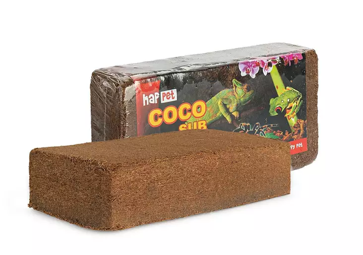 Coco substaatti Puriste humuskuutio 650g - Puristeet ja sammalet terraarioon - HAPD600 - 1