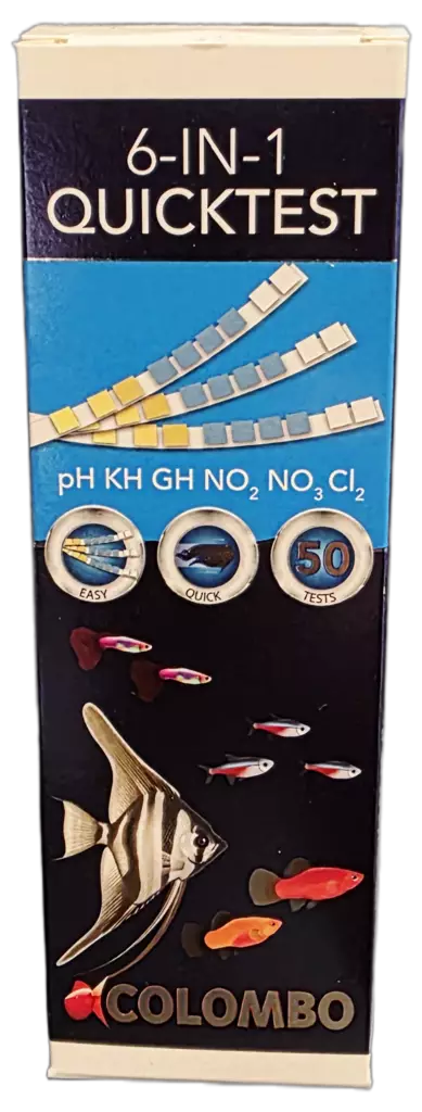 Colombo Aqua Quickte 6 in 1 - Ph ja veden kovuus testit - A5020290 - 3