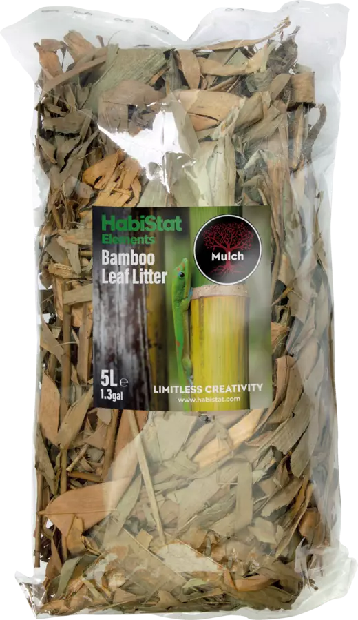 Habistat Leaf Litter Bamboo 5 L - Lehdet - AR5100820 - 1