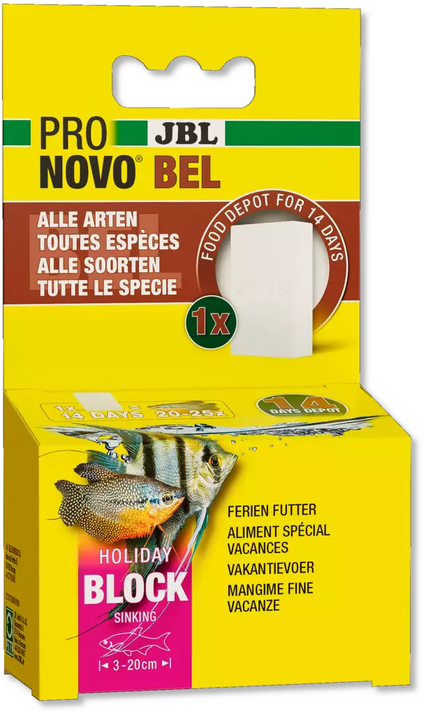 Holiday Lomaruoka 25 Kalalle Noin 2 Viik - Kalojen ruokinta-automaatit & lomaruoka - J40310 - 1