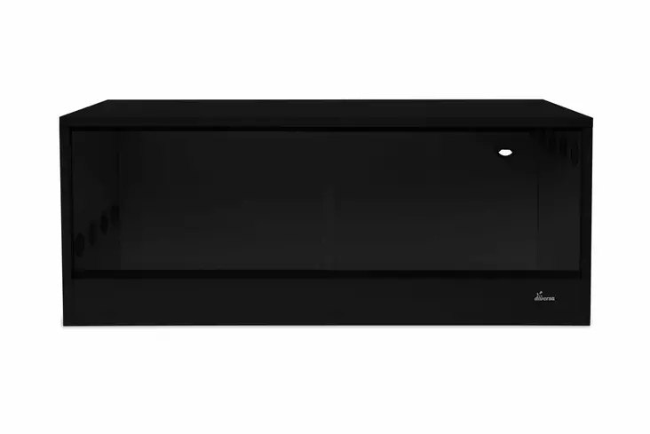 Kalusteterraario 80x50x50 Musta - MDF terraariot - D132257 - 1