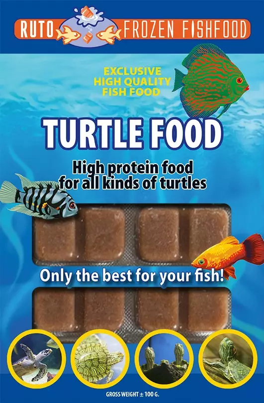 Kilpikonnanruoka Pala 100G - Pakasteruoat kaloille - R1000 - 1