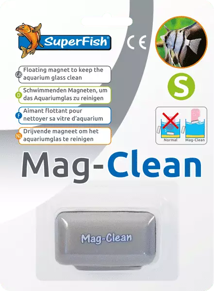 Mag Clean S Kelluva Levämagneetti - Akvaarion magneetit - A4040050 - 1