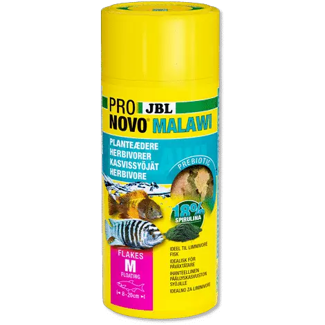 Pronovo malawi 250Ml Viherhiutale - Viherhiutaleet kaloille - J30010 - 1