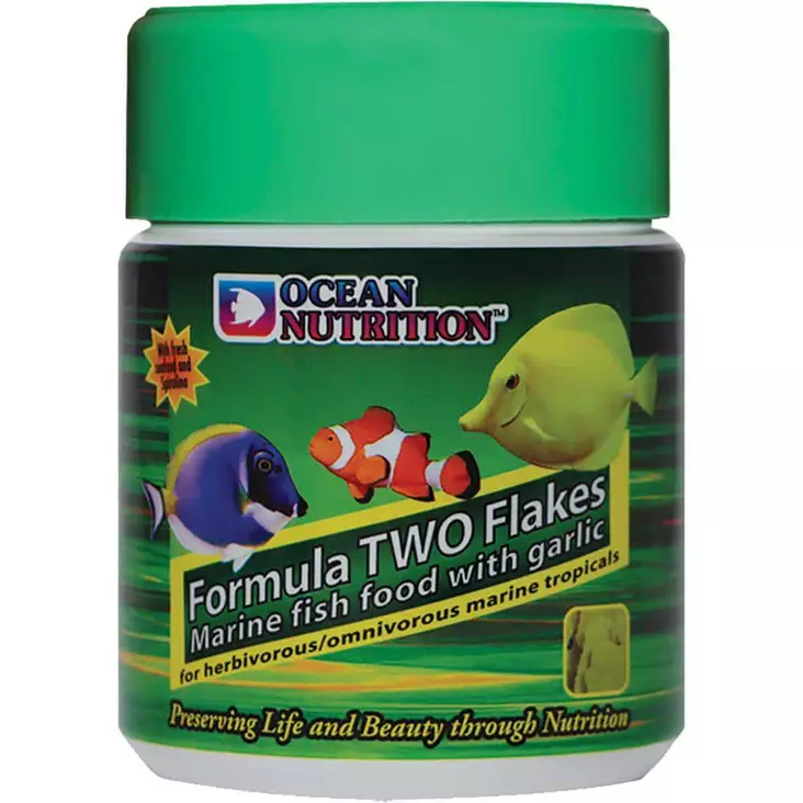 Ocean Nutrition Formula Two Flakes 34G - Viherhiutaleet kaloille - ON25530 - 1