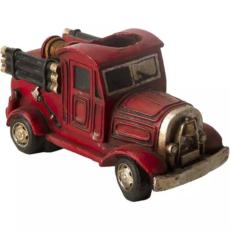 Paloauto 14,2X7,2X8 Cm - Akvaarion muoviset ja keraamiset koriste - 137.3340 - 1