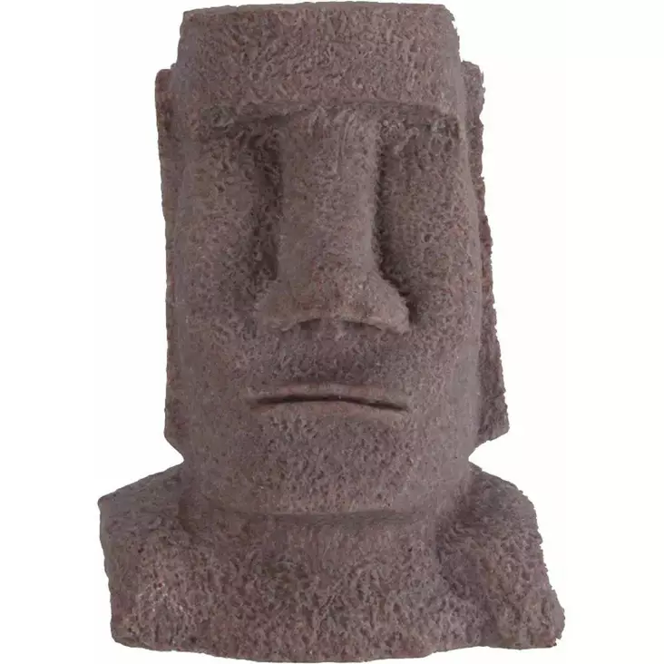 Moai Patsas 12,2 x 10,3 x 15,7 cm - Rauniot ja patsaat akvaarioon - 137.3470 - 1