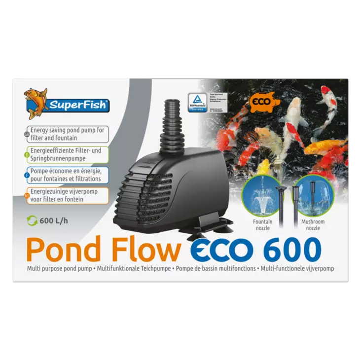 Pond Flow ECO 600 Suihkulähdepumppu - Suihkulähteet - A07060010 - 1