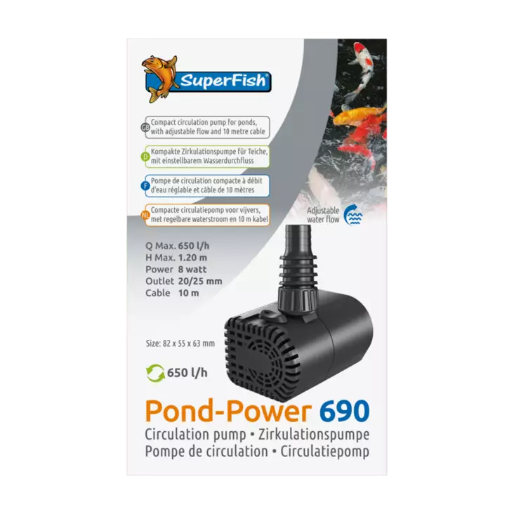 Pond power 690 pieni nostopumppu - Pienet nostopumput koristeisiin - A07060470 - 1