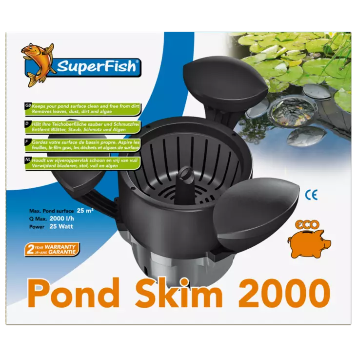 Pond skim 2000 pintaimuri - Pintaimurit ja puhtaanapito - A07060050 - 1