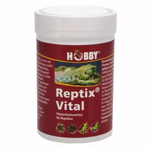 Reptix Vital Vitamiinilisä 120G - Vitamiinit & geelivedet terraarioon - D38030 - 1