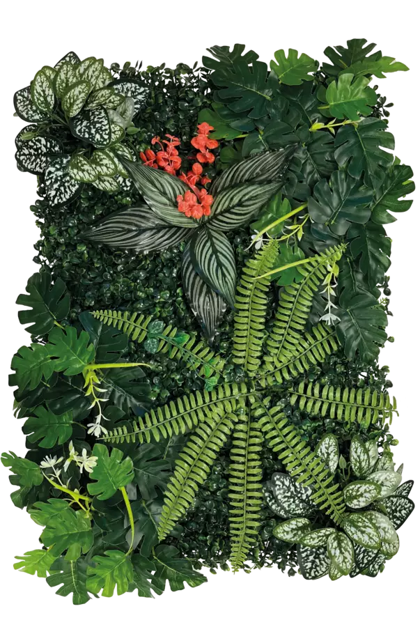 Repto Plant Back Wall Mat 40 X 60Cm 3 - Seinänpeitto muovikasvit - AR5100030 - 1