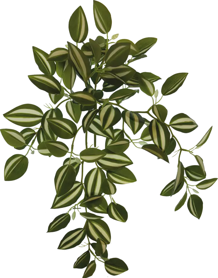 Repto Plant Hanging Green/White 46Cm - Roikkuvat muovikasvit - AR5100410 - 1