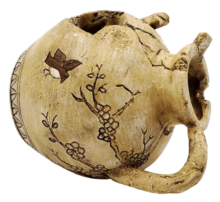 Ruukku Beige NR.2 9,5x9x11 cm - Akvaarion muoviset ja keraamiset koriste - A4021340 - 1