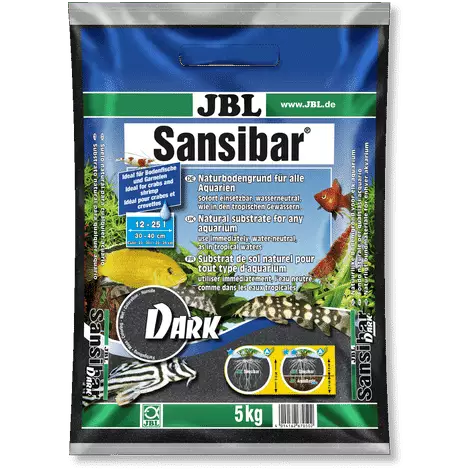 Sansibar Musta Pohjamateriaali 5Kg - Hiekat akvaarioon - J67050 - 1