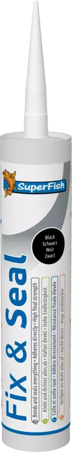 Sf Fix&Seal 290Ml Musta asennusliima - Asennus tarvikkeet - AC6080530 - 1