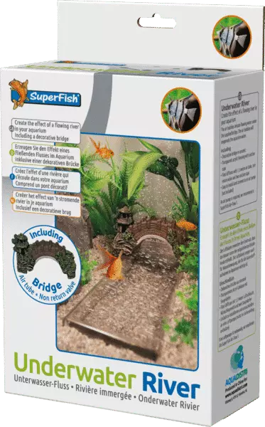 Sf Vedenalainen joki - Ilmapumpulla toimivat koristeet  - A4040630 - 1