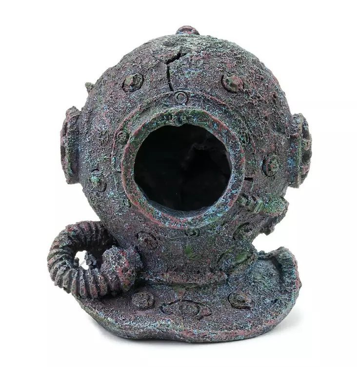 Sukeltajankypärä koriste 6,5cm - Hylyt ja laivat akvaarioon - HAPR030 - 1