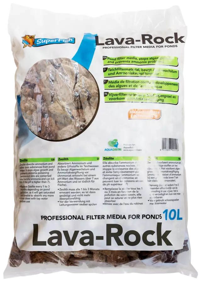 Suodatus laavakivi pussi 10L - Biologinen - A08040210 - 1