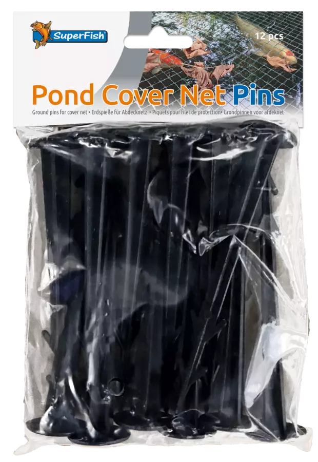 Suojaverkkojen maakiilat 12 kpl - Lintujen karkoittimet ja lampiverkot - A06090720 - 1