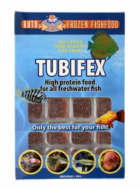 Tubifex Palapakkaus 100G - Pakasteruoat kaloille - R26000 - 1