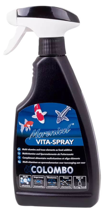 Vita-Spray 500ml lampikalojen vitamiini - Lampikalojen ruoat - A05020490 - 1