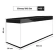 Glossy Set 150 D&N ST Musta 405L - 301 litraiset ja suuremmat akvaariopaket - AE132491 - 2