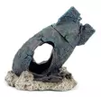 Romuttunut ohjus koriste 14 x 9,5 x 13 cm - Akvaarion muoviset ja keraamiset koriste - HAPR051 - 1