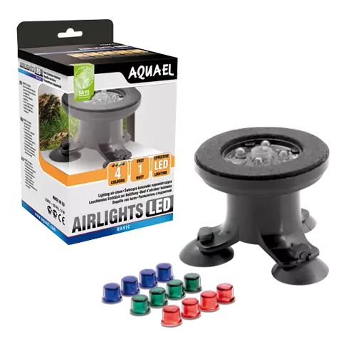 Airlights Led valot ilmapumppuun - Hohkakivet ledeillä akvaarioon - AE110341 - 1