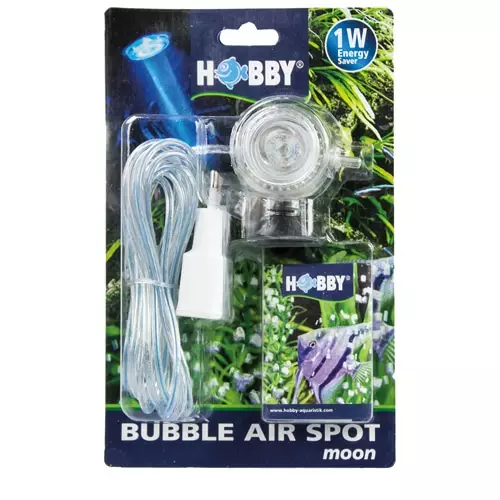 Bubble Air Spot "Kuutamovalo" Kuplilla - Hohkakivet ledeillä akvaarioon - D00671 - 1