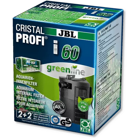 Cristalprofi I60 Green Line Sisäsuodatin - Akvaarion sisäsuodattimet - J60971 - 1