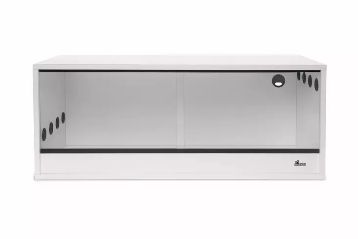 Kalusteterraario 80x50x50 Valkoinen - MDF terraariot - D132258 - 1