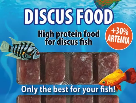 Kiekkojen Sekoitus Artemiaa 30% Palapakk - Pakasteruoat kaloille - R14001 - 1