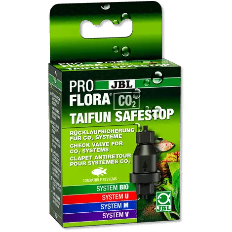 Proflora Safestop Takaiskuventtiili - Co2 levittimet, laskurit ja letkut - J64681 - 1